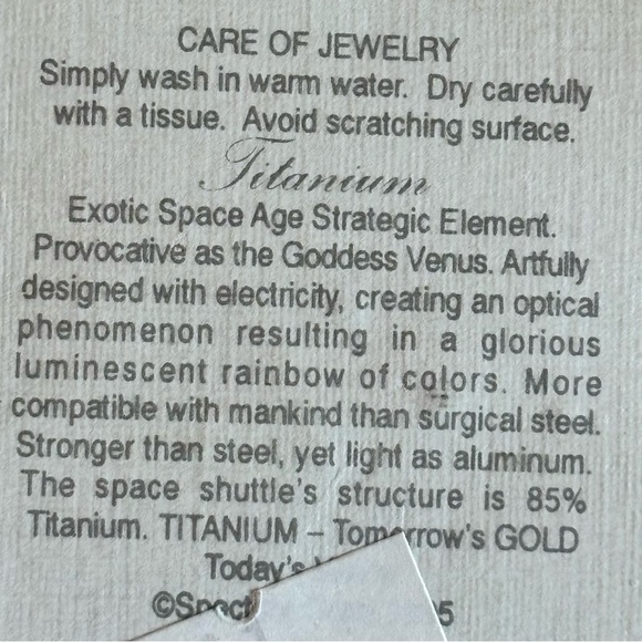 SPECTORE EXOTIC Multicolor Titanium BODY JEWELRY - Picture 3 of 3